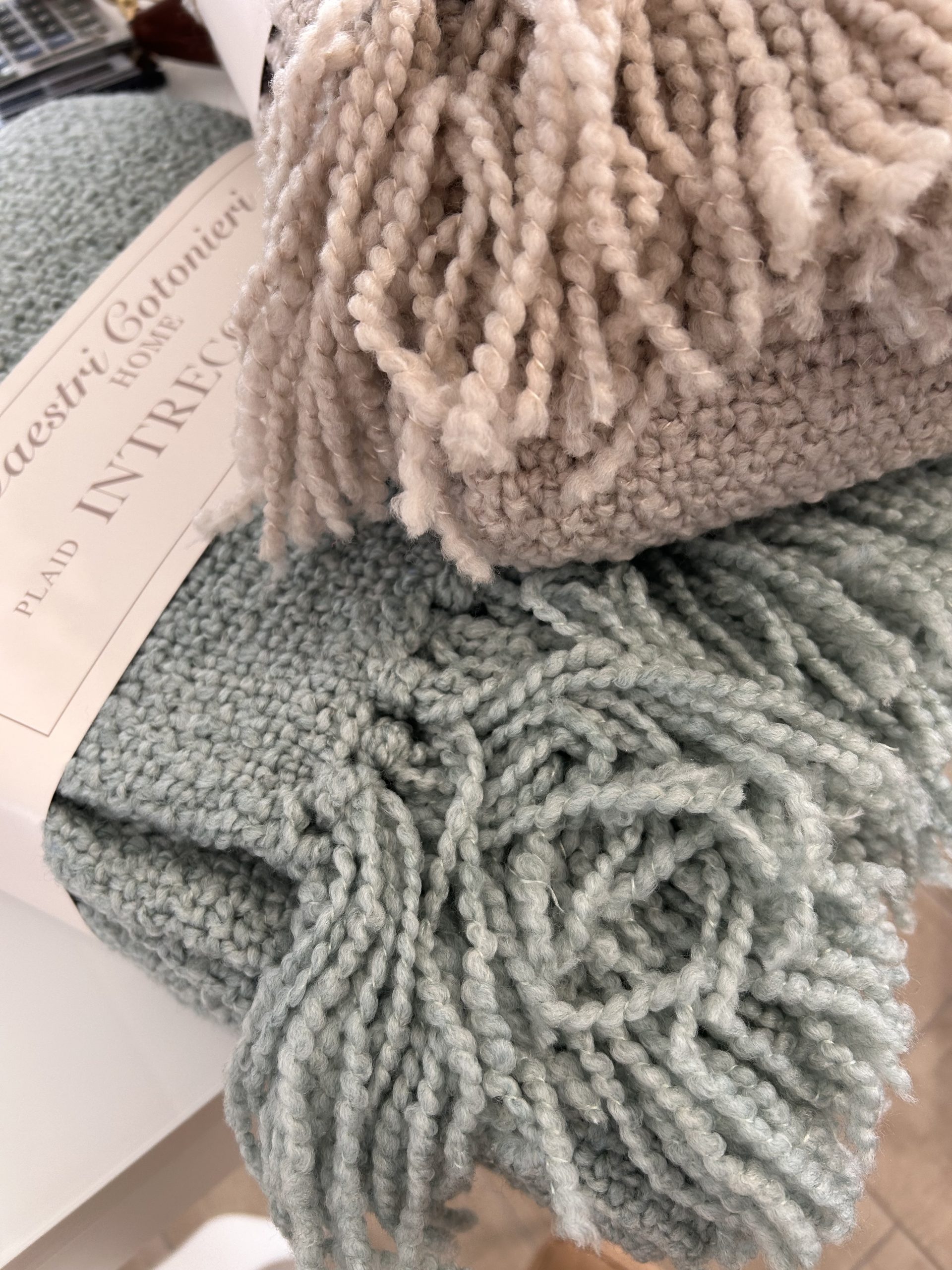 Plaid intreccio Maestri Cotonieri